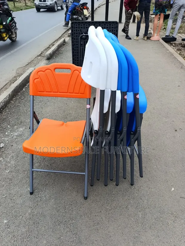 Viti vya Plastiki vya Kukunja Vinavyoweza Kuwekwa Juu - 1