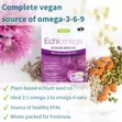 Igennus Echiomega Echium Seed Oil 500mg Vegan Omega-3-6-9, Softgels 60 - 3