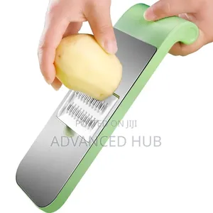Multifunctional 6-in-1 Stainless Steel Manual Veggie Slicer