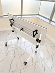 Foldable Training Study Desk with Mesh Chair - 2