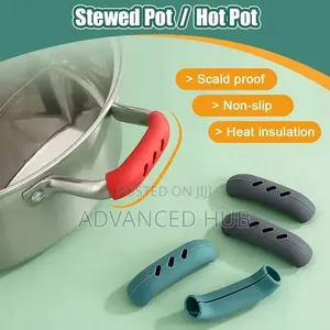 2pc Silicone Pot Handle Heat Protector