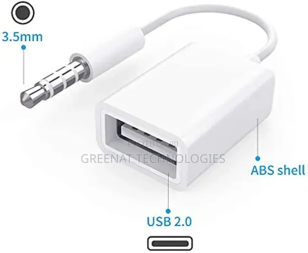 3.5mm Jack to USB Female Adapter - 1