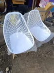 Viti vya Plastiki vya Mesh vya Mtindo wa Eames (Seti ya 4) - 2