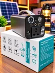200W Portable Solar Power Station with Inverter & USB - 2
