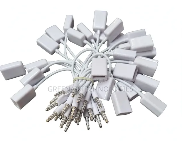 3.5mm TRRS Male to USB-A Female Converter Cable - 1