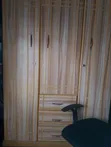 Ideal Double Door Wardrobe - Gray - 2