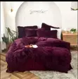 Luxury Designs Velvet Plush Fluffy Duvet Set - 6pc - 1
