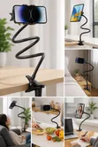 Flexible Gooseneck Phone & Tablet Holder - 2