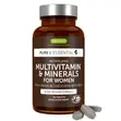 Igennus Methylated Multivitamin ya Wanawake na Iron, Vidonge 60 vya Vegan - 1