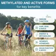 Igennus Methylated Multivitamin ya Wanawake na Iron, Vidonge 60 vya Vegan - 2