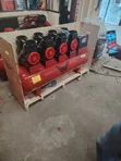 Sunshine Italy 200L Compressor ya Hewa Kimya bila Mafuta - 2