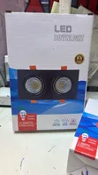 Square Single na Double LED Downlighters - 1