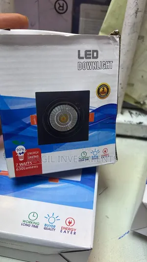 Square Single na Double LED Downlighters