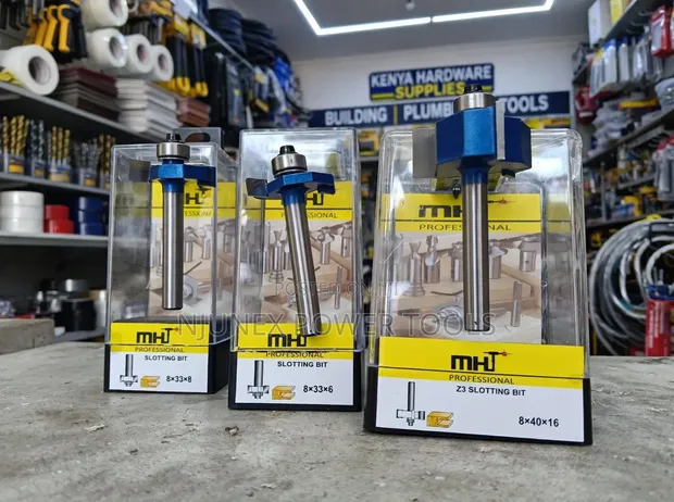 MHT Professional Slotting and Grooving Router Bits (8mm Shank) - 1