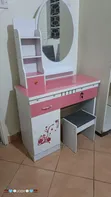 Brand New Dressing Table with Mirror, Drawer, Shelves & Seat - 2