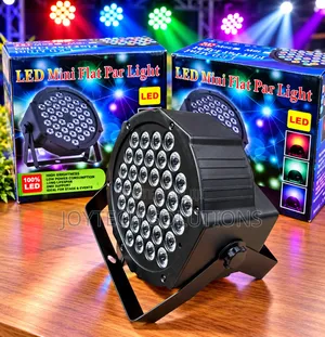 36W RGB LED Mini Flat PAR Light kwa DJ, Matukio & Stage