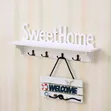 Sweet Home Wall Mounted Key Holder Shelf - 3