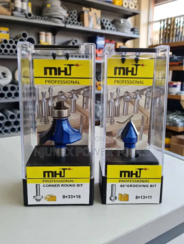 MH Professional Tungsten Carbide Router Bits (8mm Shank) - 1