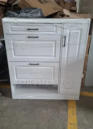 Modern Bucket Flip Shoe Rack Cabinet