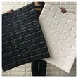 3D Brick Texture Foam Wall Tiles | 50x55cm | Peel-and-Stick - 2