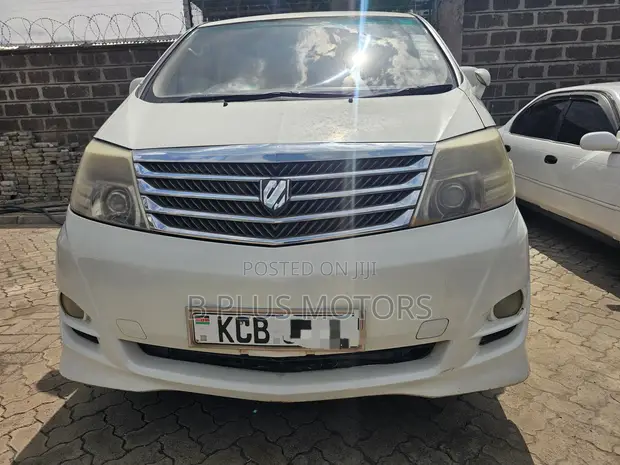Toyota Alphard 2008 Nyeupe - 1