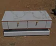 Kikombe cha Kahawa cha Marumaru cha Kifahari chenye Rangi ya Dhahabu - 2