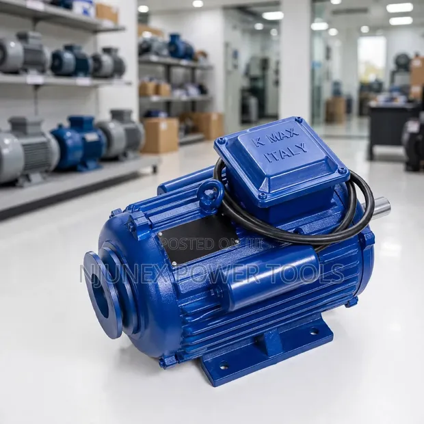 Kmax Italy 5.5HP Single-Phase Electric Motor - 1
