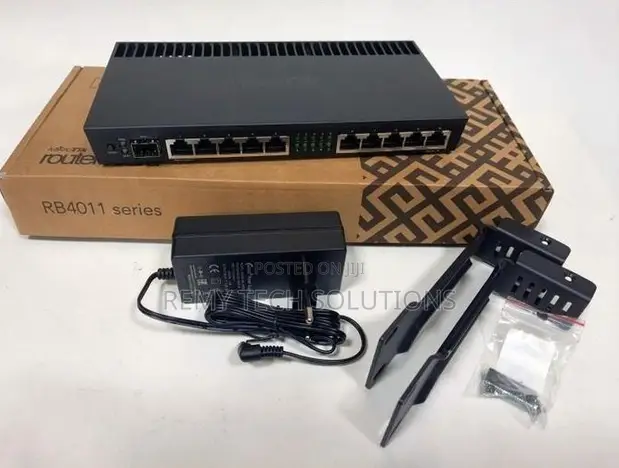 MikroTik RB4011iGS+RM Router - 1