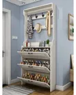 Narrow Entryway Shoe Cabinet Flip Organizer - 2