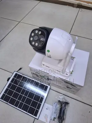 V380 Pro 4G Solar Camera with 2-Way Audio