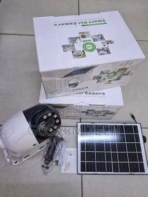 4G Solar PTZ Camera (V380) with Memory Card Slot