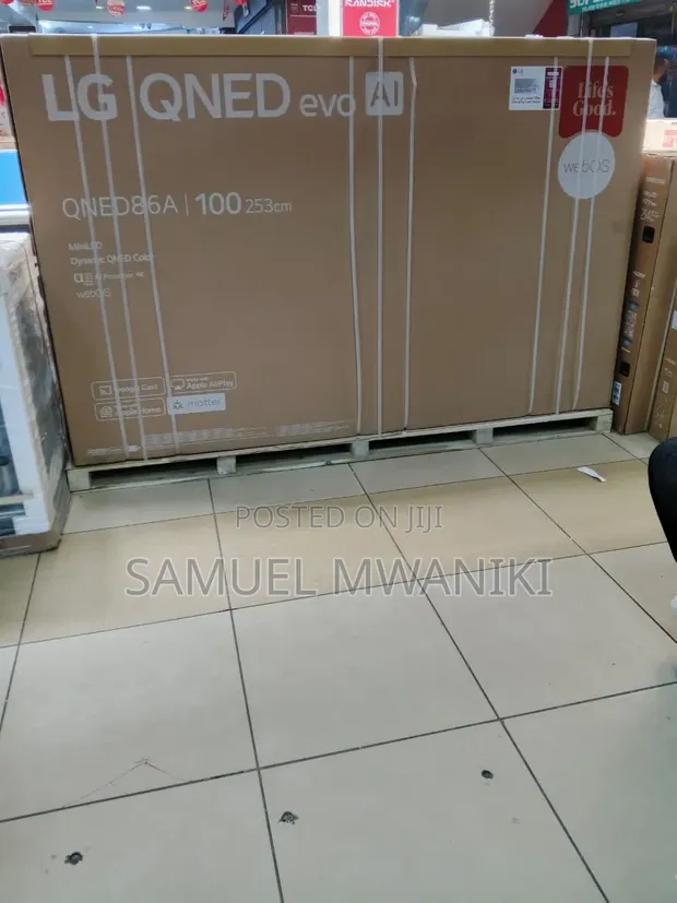 LG 100" QNED Evo AI MiniLED 4K 120Hz Smart TV - 1