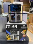 MIKA 8L Air Fryer Black & Stainless Steel - 1