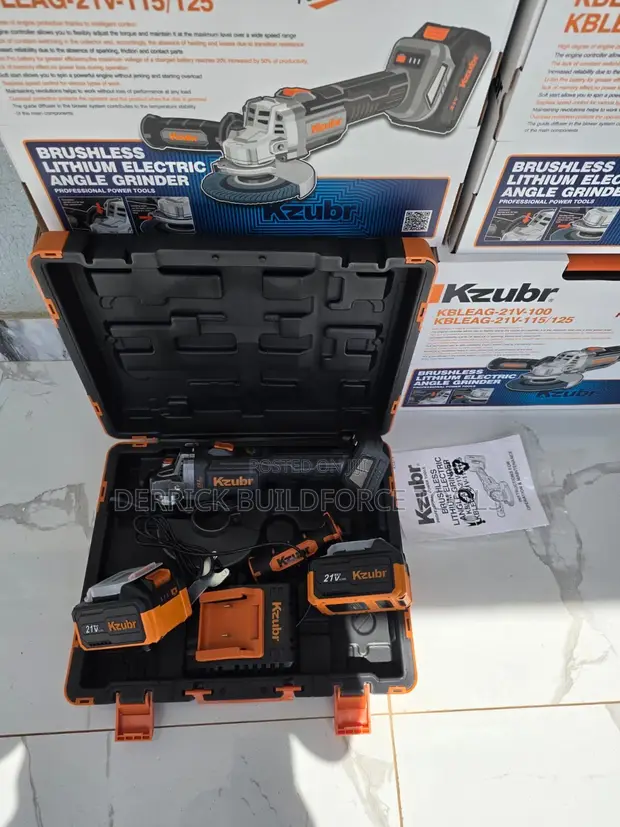 Kzubr Brushless Cordless Grinder - 1