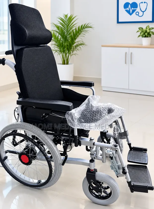 Comfortable & Safe Electric Reclining Wheelchair Up to 180° - 1
