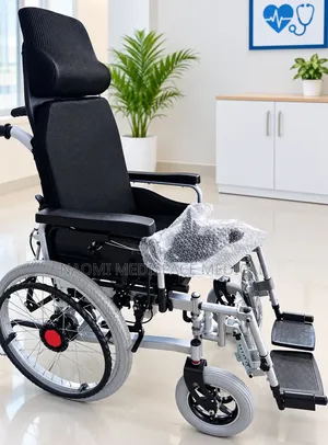 Comfortable & Safe Electric Reclining Wheelchair Up to 180°