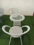 3-Piece Rattan-Style Patio Set - 1