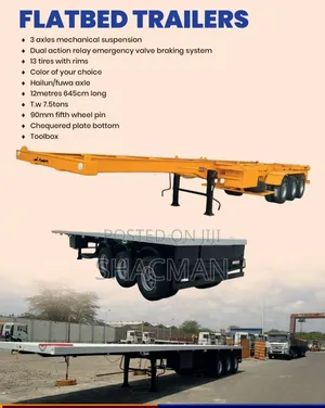 CIMC Skeleton Trailers - Mpya Kabisa