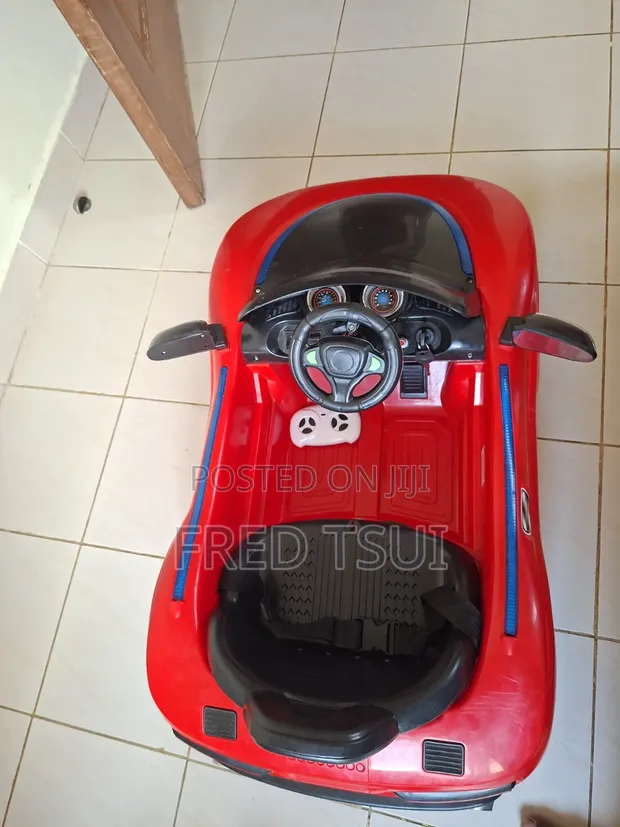 Red Kids Electric Ride-on Car (Twin Motor) - 1
