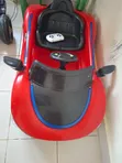 Gari la Kuendesha la Watoto la Umeme la Rangi Nyekundu (Twin Motor) - 4