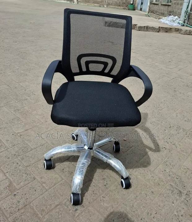 Kiti Kipya cha Ofisi cha Mesh chenye Msokoto - 1