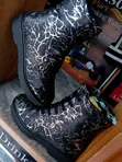 Fashionable Black Boots - 1
