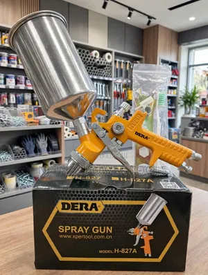Dera Professional HVLP Gravity Feed Spray Gun (H-827a)