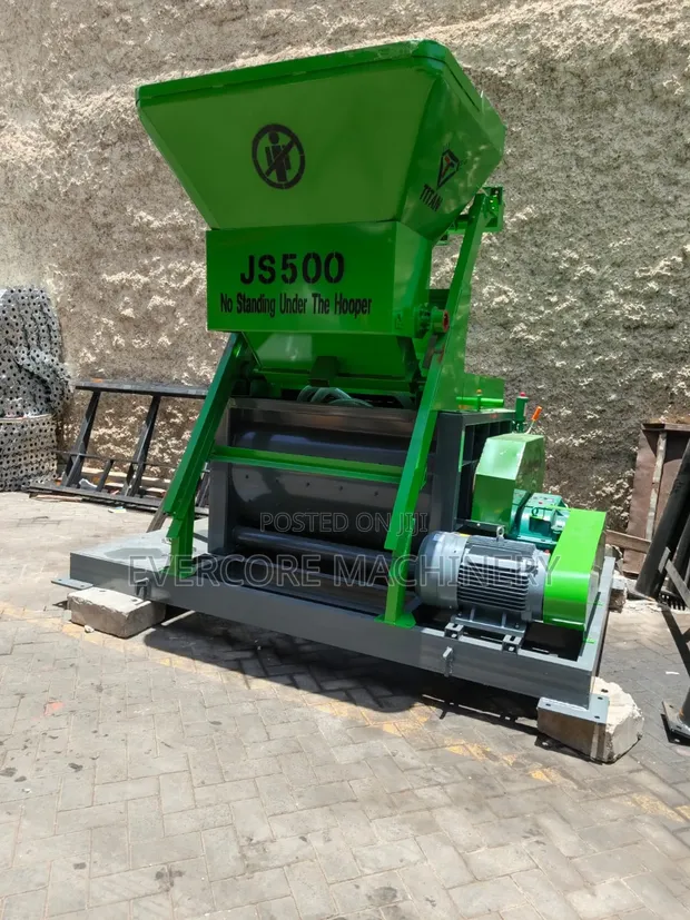 JS500 Commercial Concrete Batching Plant - New - 1