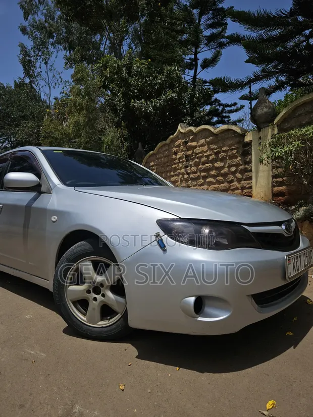 Subaru Impreza 2008 Nyeusi - 1