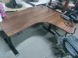 Boss Office Products 1.4m x 1.2m Curved Electric Standing Desk - 2