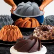 3D Spiral Shape Silicone Baking Cake Tin - 2