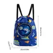 Cartoon Drawstring Waterproof Swimming Bag - 5