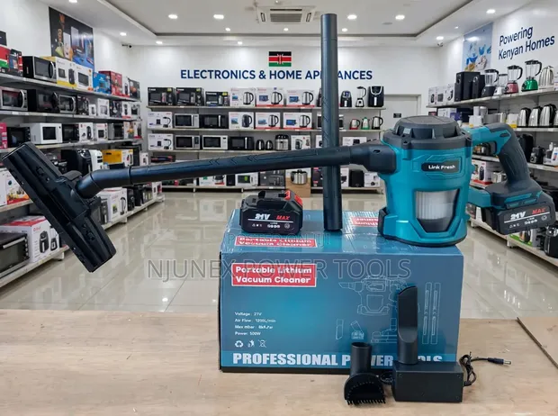 Link Presh 21V Cordless Portable Lithium Vacuum Cleaner - 1