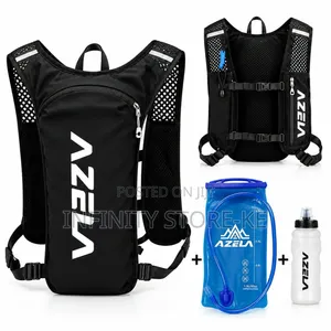 Azela Lightweight Hydration Vest with 1.5L Bladder & 250ml Bottle